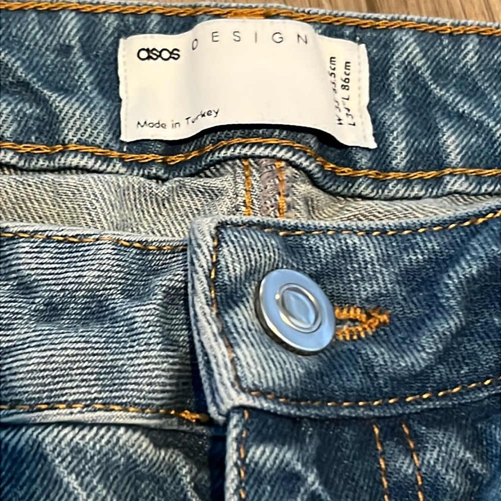👖 ASOS Design Men’s Jeans, Sz 33 waist x 34 length